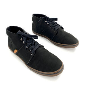 Vans Sneakers Womens Sz 10 Black Camryn Slim‎ Canvas Chukka Mid Top Skate Shoes